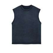 Men’s Vintage Washed Raw Edge Tank Top