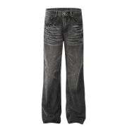 Vintage Streetwear Lightning Washed Jeans