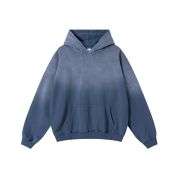 Heavyweight vintage washed sweatshirt with oversized fit