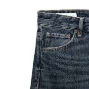 Vintage High Street Cuffed Baggy Jeans
