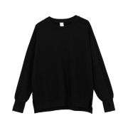 Black heavyweight streetwear top