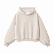Cream beige oversized hoodie
