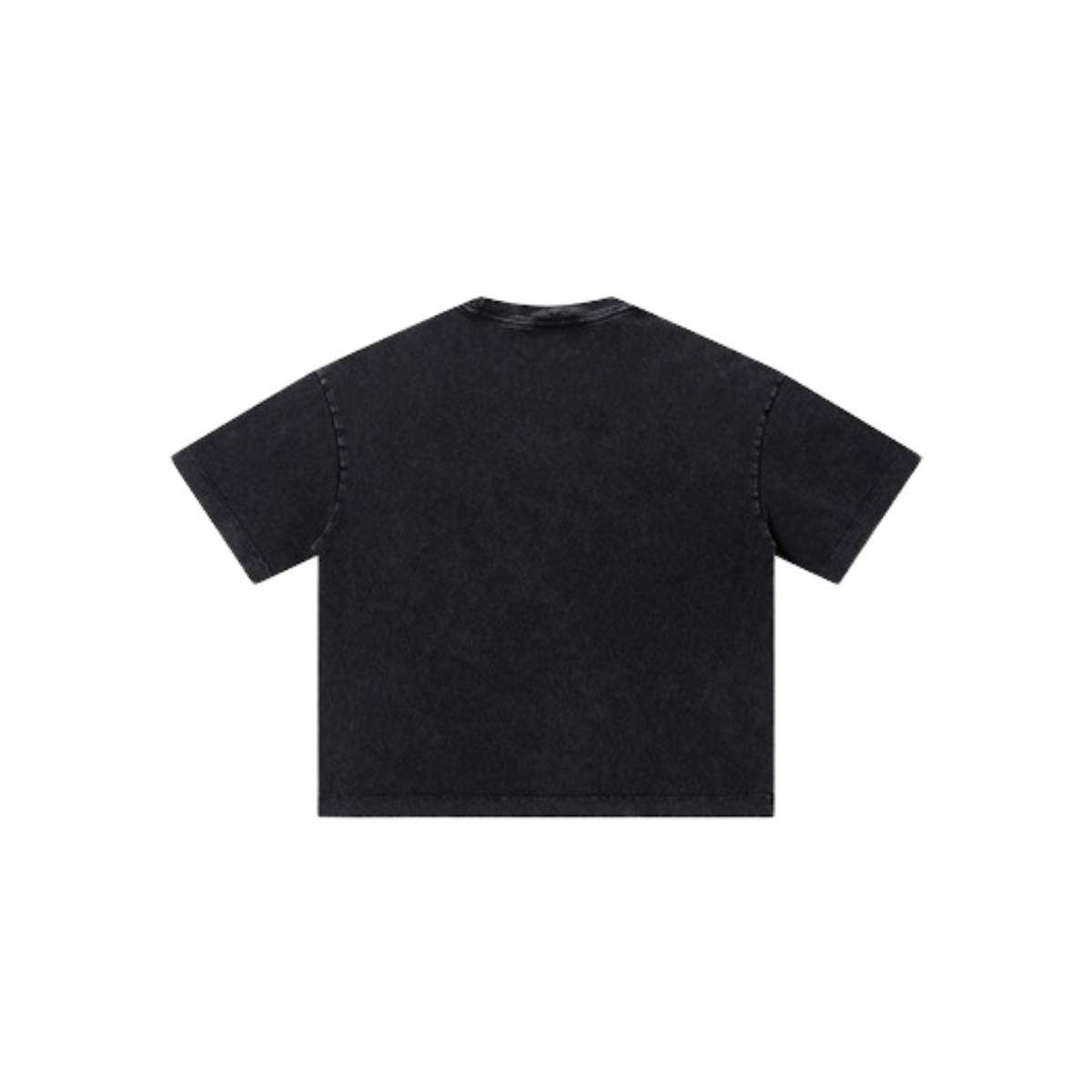 Heavyweight Cotton Vintage Washed Boxy Fit Short Sleeve Tee