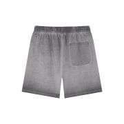 Vintage Gradient Wash Loose Fit Cotton Casual Shorts