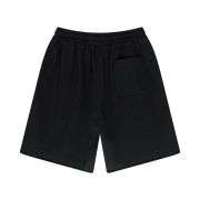 Vintage Washed Wax-Dyed Ripped Raw Edge Loose Streetwear Shorts