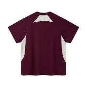 Breathable Color Block Sport Quick-Dry Raglan Sleeve Tee