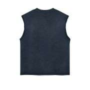 Men’s Vintage Washed Raw Edge Tank Top