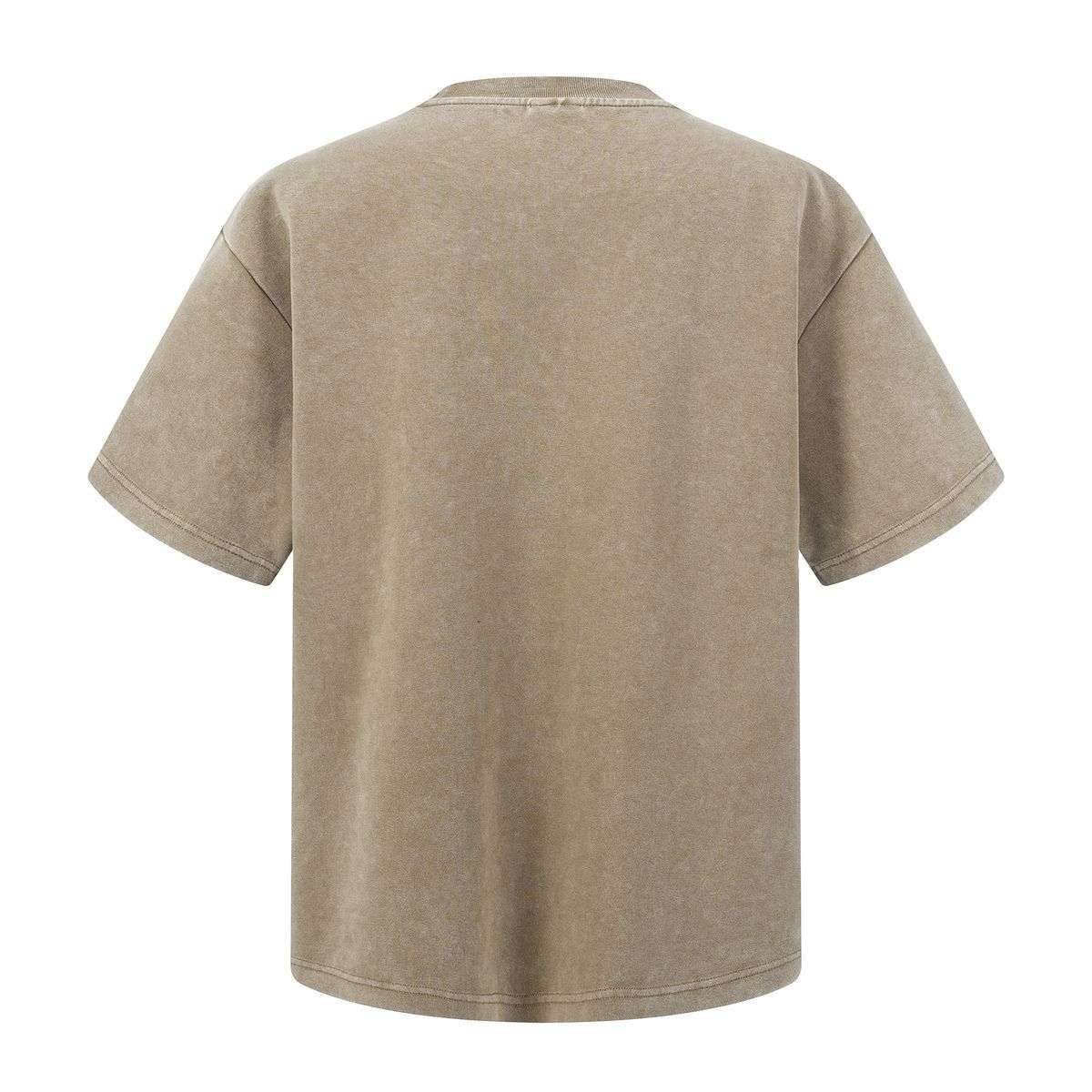 Vintage Snow Washed Cotton Short Sleeve Tee