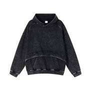 Charcoal vintage washed hoodie