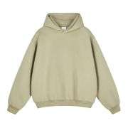 Grey green heavyweight hoodie