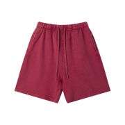Heavyweight Washed Faded Loose Fit Casual Shorts