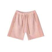 Heavyweight Cotton Washed Drawstring Loose Straight-Leg Streetwear Shorts