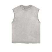 Men’s Vintage Washed Raw Edge Tank Top