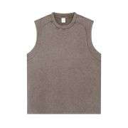 Men’s Vintage Washed Crew Neck Raglan Tank Top