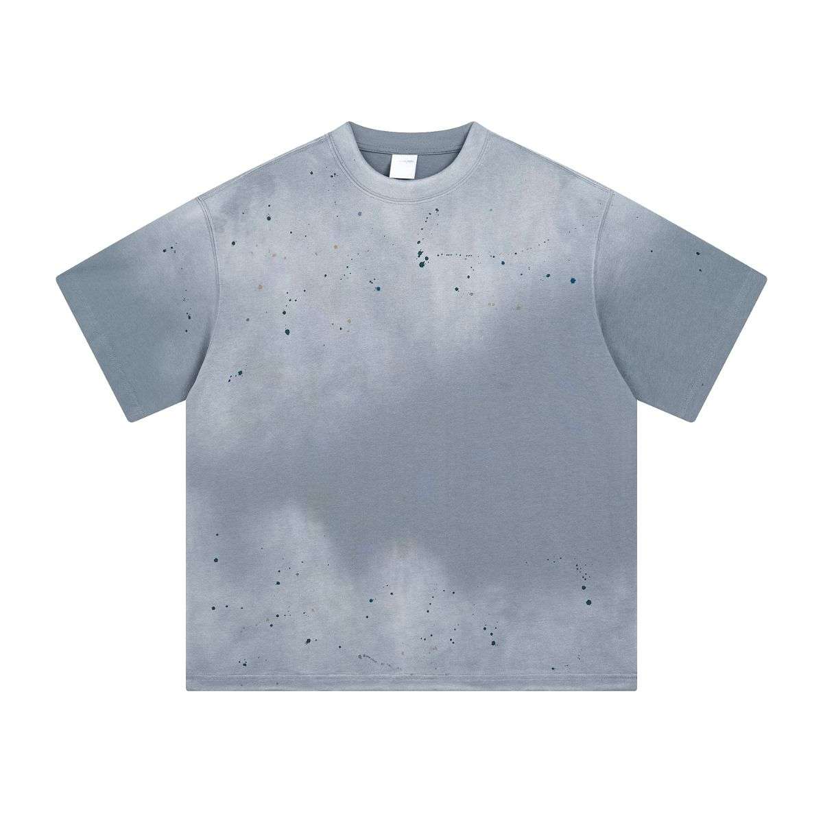 Vintage Washed Cotton Crew Neck Oversized T-Shirt