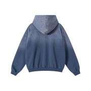 Heavyweight vintage washed sweatshirt with oversized fit