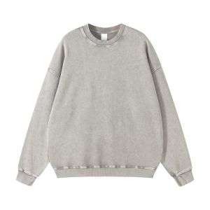 Light grey washed sweatshirt