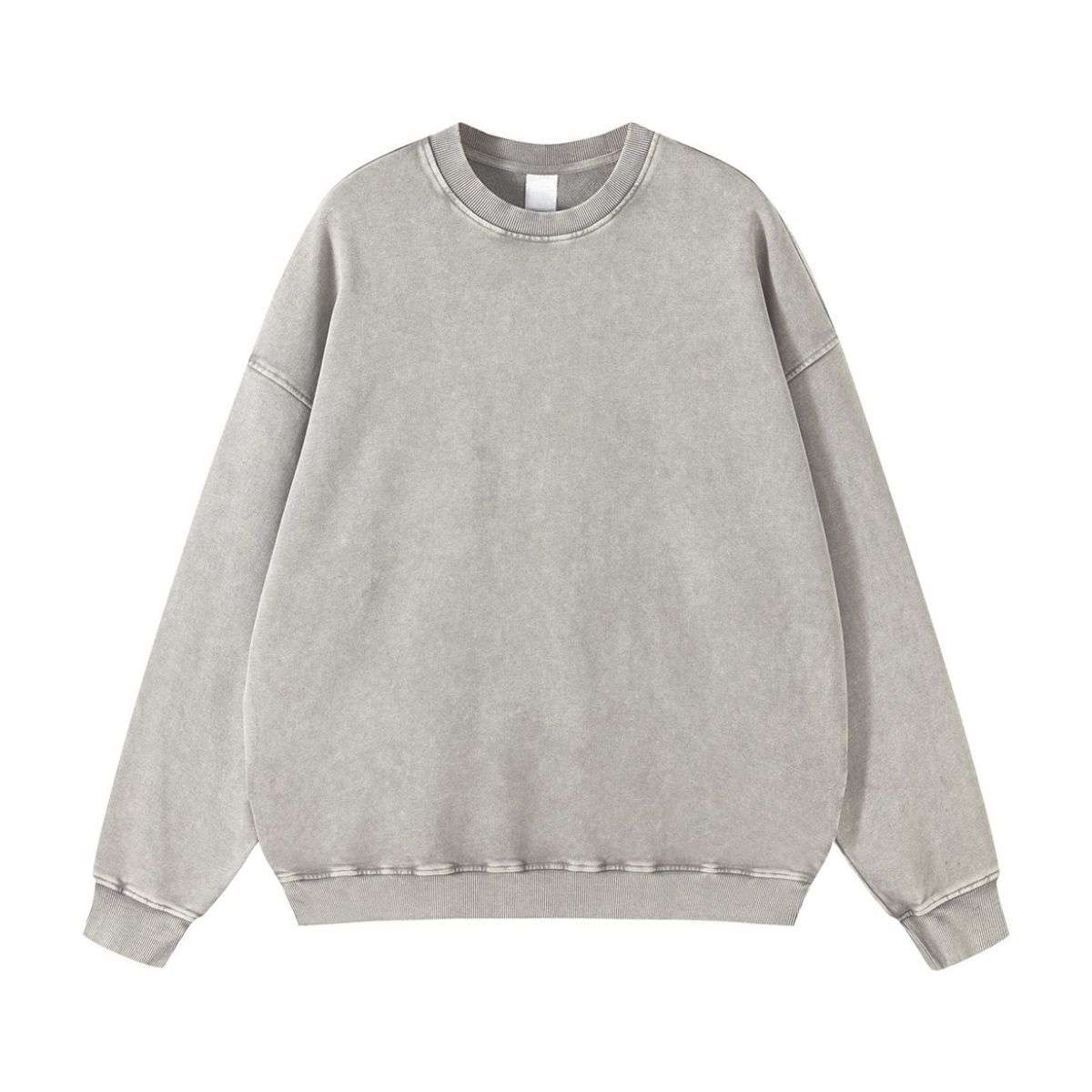 Light grey washed sweatshirt