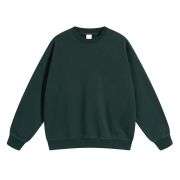 Olive green heavyweight crewneck sweatshirt
