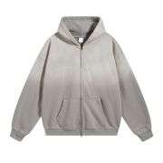 Light grey vintage faded hoodie