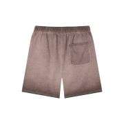 Vintage Gradient Wash Loose Fit Cotton Casual Shorts