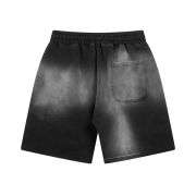 Vintage Wash Gradient Cotton Loose Fit Casual Streetwear Shorts