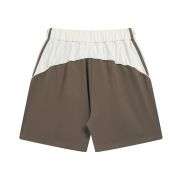Quick-Dry Color Block Paneled Loose Fit Casual Shorts