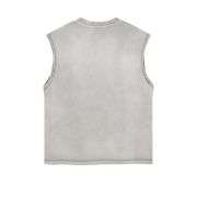 Men’s Vintage Washed Raw Edge Tank Top