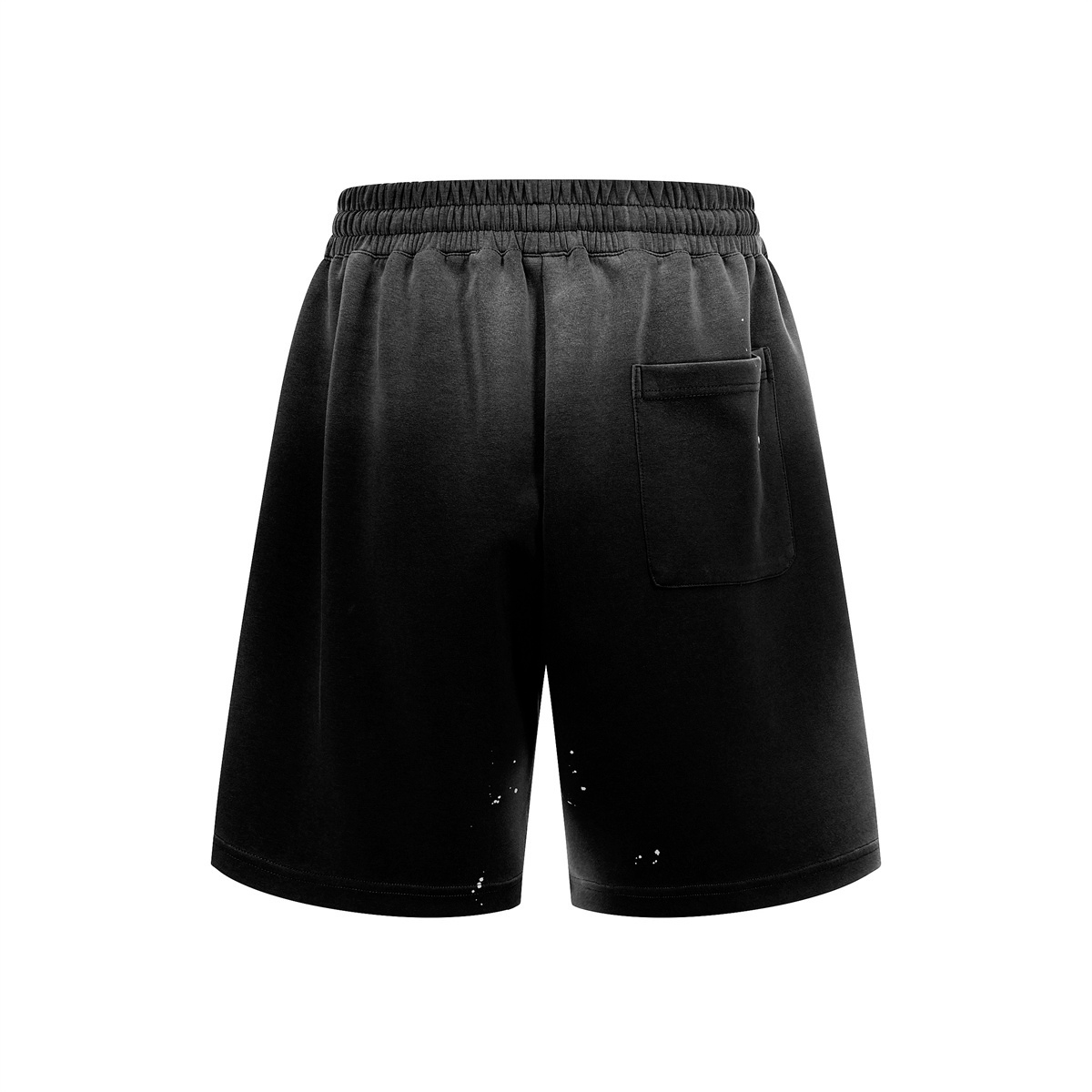 Soft Cotton Loose Fit Spray-Painted Gradient Casual Streetwear Shorts