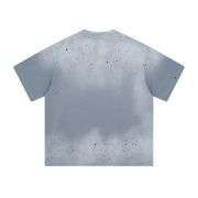 Vintage Washed Cotton Crew Neck Oversized T-Shirt