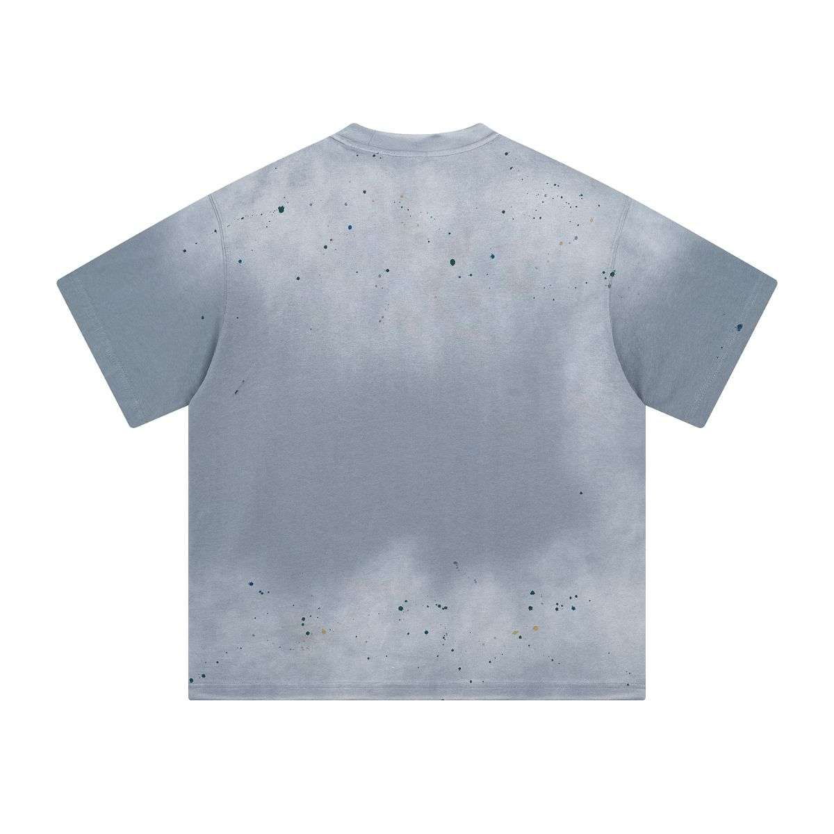 Vintage Washed Cotton Crew Neck Oversized T-Shirt