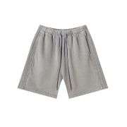 Heavyweight Cotton Washed Drawstring Loose Straight-Leg Streetwear Shorts