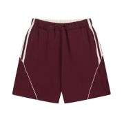 Quick-Dry Color Block Paneled Loose Fit Casual Shorts