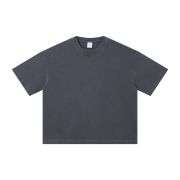 Heavyweight Cotton Vintage Washed Boxy Fit Short Sleeve Tee