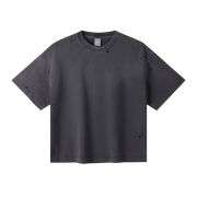 Vintage Washed Ripped Heavyweight Cotton Short Sleeve Tee