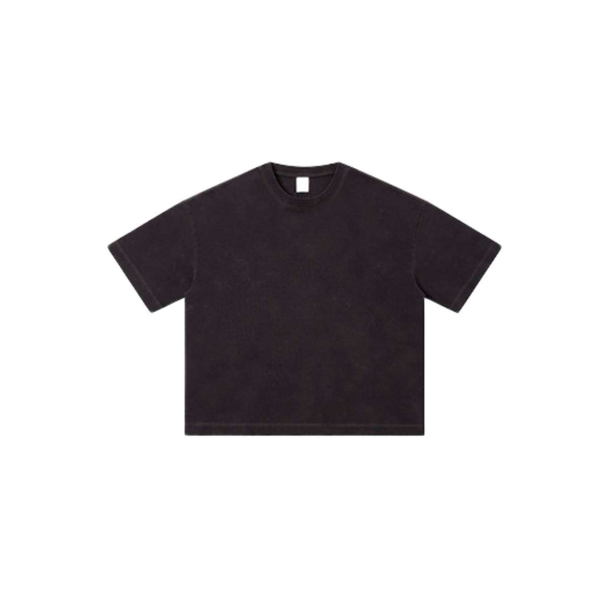 Heavyweight Cotton Vintage Washed Boxy Fit Short Sleeve Tee