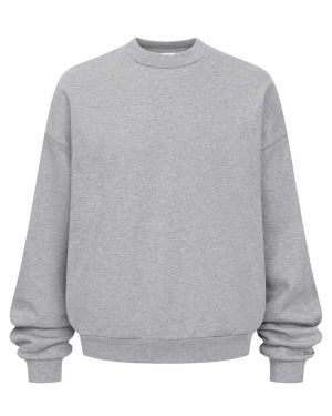 Custom Brushed Warm Crewneck Sweatshirt Manufacturer for Private Label Streetwear Collections