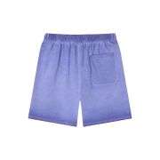 Vintage Gradient Wash Loose Fit Cotton Casual Shorts