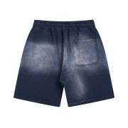 Vintage Wash Gradient Cotton Loose Fit Casual Streetwear Shorts