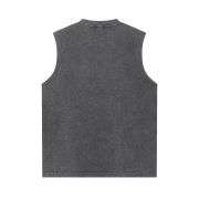 Men’s Vintage Washed Crew Neck Raglan Tank Top