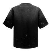 Men’s Vintage Washed Paint Splatter Spray Dye Cotton Tee