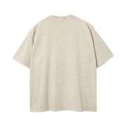 Vintage Oversized Wash Cotton Crew Neck T-Shirt