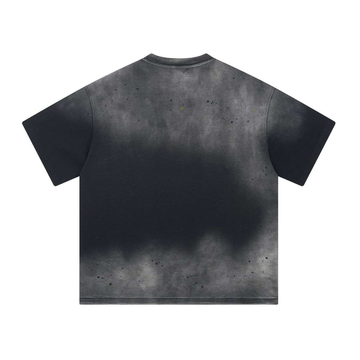 Vintage Washed Cotton Crew Neck Oversized T-Shirt