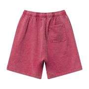 Men’s Vintage Washed Side Stripe Loose Casual Sports Shorts