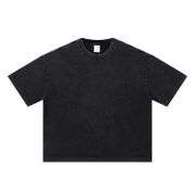 Heavyweight Cotton Vintage Washed Boxy Fit Short Sleeve Tee