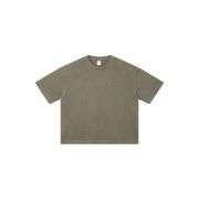 Heavyweight Cotton Vintage Washed Boxy Fit Short Sleeve Tee