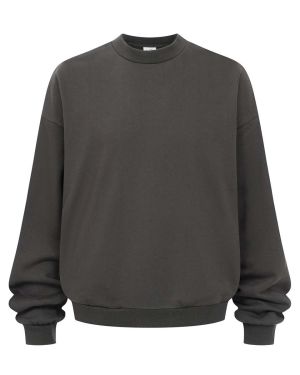 Custom Brushed Warm Crewneck Sweatshirt Manufacturer for Private Label Streetwear Collections