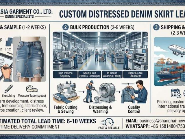 Modern apparel manufacturing facility with integrated fabric development and production