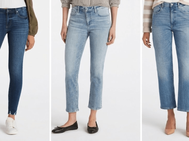 Slim leg construction demonstrating accurate tapering throughout the skinny jeans silhouette