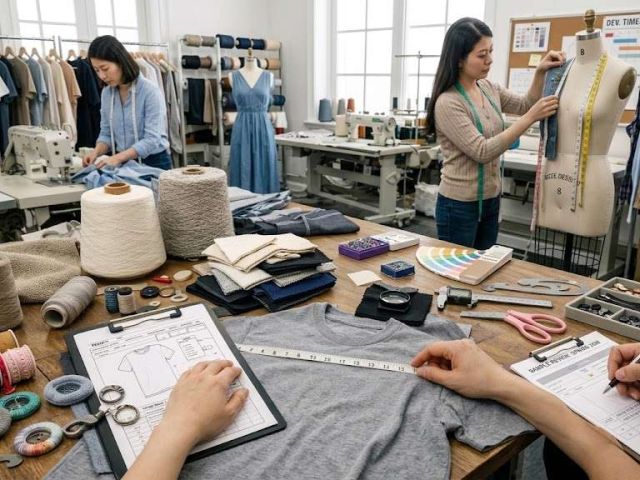 ring spun vs open end yarn fabric composition for premium custom hoodies and tees